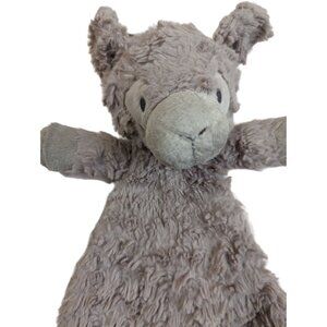 DEMDACO  sheep lamb lovey‎  plush toy stuffed animal 14 inch gray  rattle